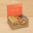 Happy Diwali customized with chocolate & sweets medium hamper