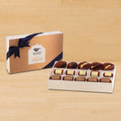 Set of 4 Corporate customized Ramadan Mubarak designed premium chocolate 20P hard box
