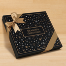 Season's greetings Stars designed premium chocolate 42P hard box