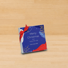 Set of 15 corporate customized merry christmas designed premium chocolate 4p hard box