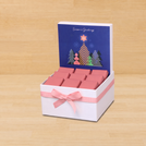 Season's greeting christmas tree designed premium chocolate small hamper