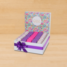 Happy diwali floral pattern designed premium chocolate large hamper