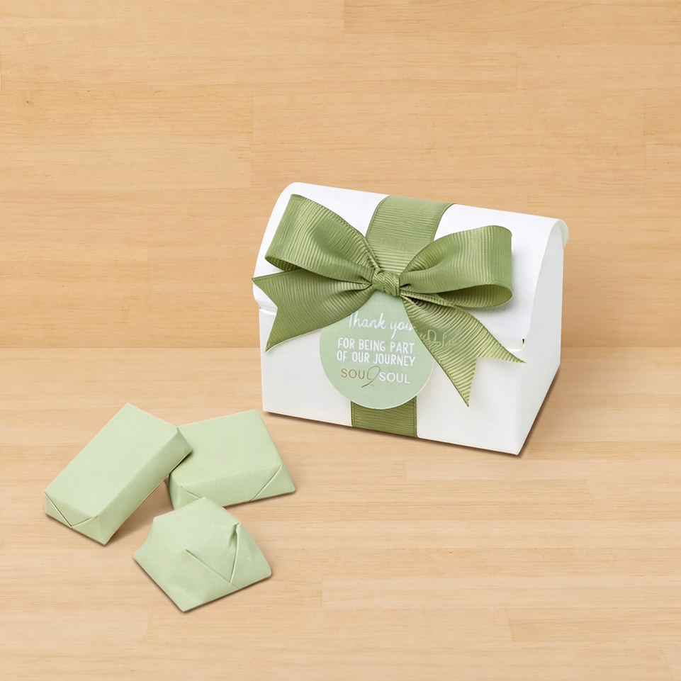 Set of 20 Corporate premium chocolate chest soft box