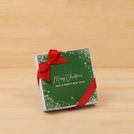 Set of 15 Merry Christmas snow flakes designed premium chocolate 4 piece hard box
