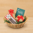 Christmas designed premium chocolate & sweet basket