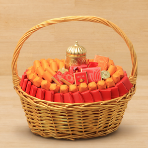Happy Diwali with mosque candle custo...