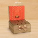 Happy Diwali festival of lights designed premium chocolate medium hamper
