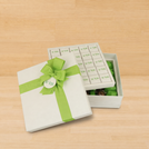 Corporate customized premium chocolate 2-layer hard box