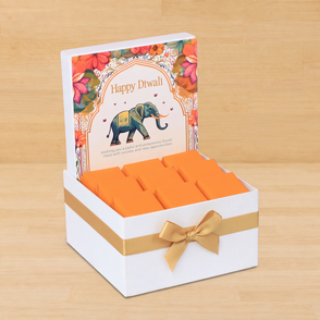 Floral elephant diwali designed premi...