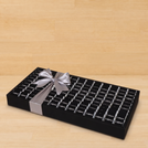 Corporate customized premium chocolate medium leather tray