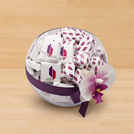 Corporate branded premium chocolate glass bowl