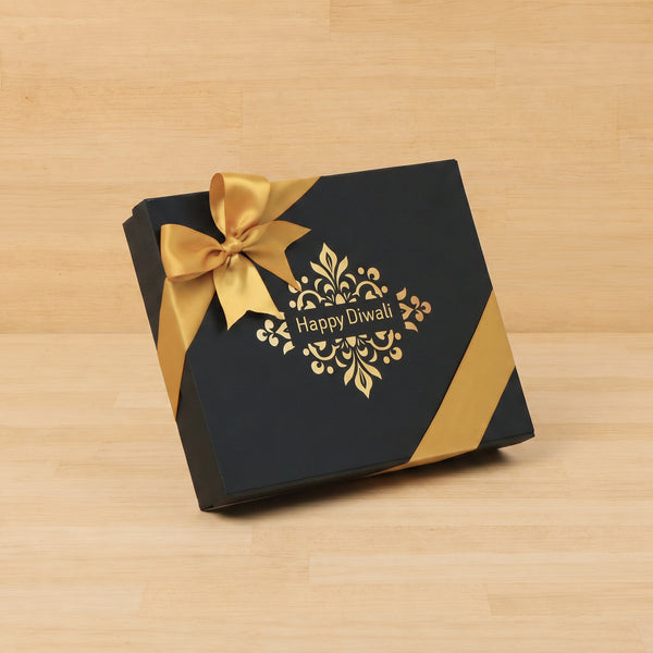 Happy Diwali ornament designed premium chocolate 20P hard box