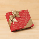 Season's greetings Christmas designed premium chocolate 12P hard box