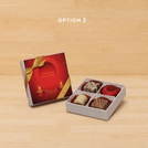 Set of 15 Happy diwali candle lights designed premium chocolate 4P hard box