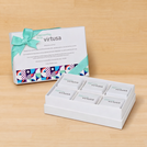 Set of 8 Corporate customized premium chocolate 6P hard box