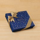 Season's greetings Stars designed premium chocolate 20P hard box