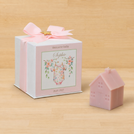 Set of 20 boxes baby girl pink tree with gold star acrylic in hard box giveaway