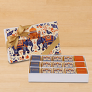Happy diwali elephant festive designed 15-piece premium chocolate hard box