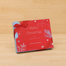 Set of 3 corporate customized merry christmas designed premium chocolate 20p hard box