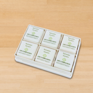 Set of 8 Corporate customized premium chocolate 6P hard box