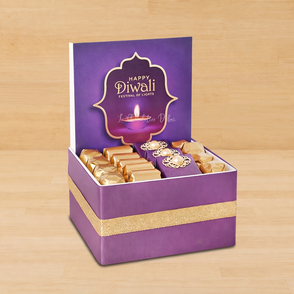 Happy diwali design premium chocolate...