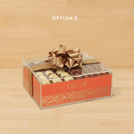 Happy Diwali ornament design premium chocolate gift small acrylic box