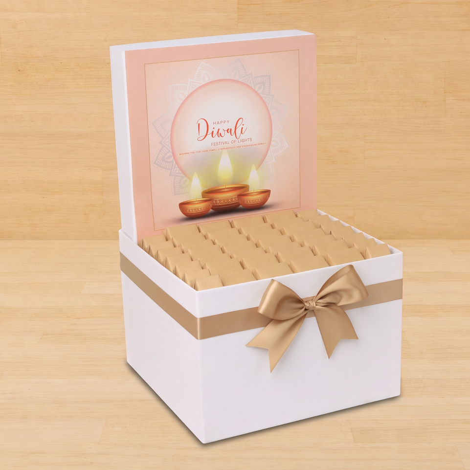 Festive of lights diwali designed premium chocolate large hamper