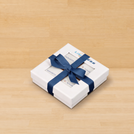 Corporate branded chocolate printed top view box