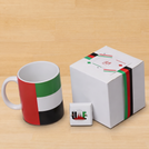 Set of 20 National day designed mug hard box