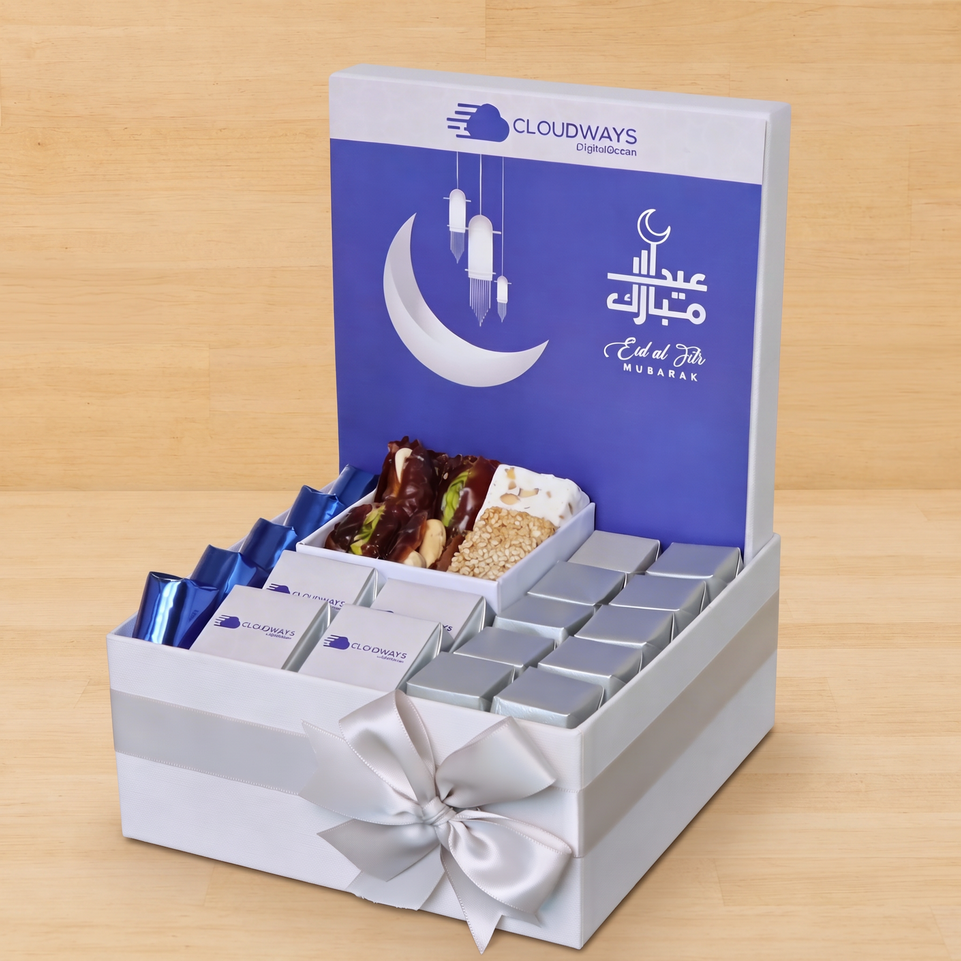 Corporate customized chocolate & sweets medium hamper