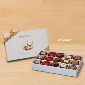 Happy Diwali floral candle designed p...