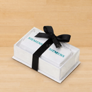 Set of 20 Corporate customized premium chocolate view top box