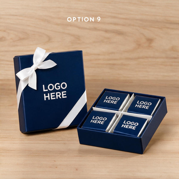 Set of 15 Corporate customized premium chocolate 4P hard box