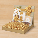 Happy Birthday elegant designed chocolate and sweets gift