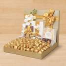 A little something to brighten your day elegant designed chocolate and sweets gift