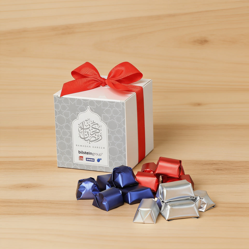 Set of 20 corporate customized chocolate soft box giveaway