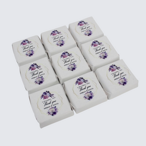 Customized bridal flower design choco...