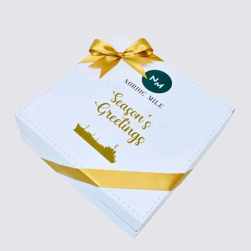 Corporate customized branded chocolate hard box