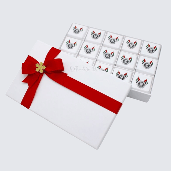 National day designed premium chocolate 15P hard box