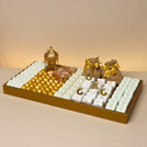 Omra chocolate & sweets wood tray