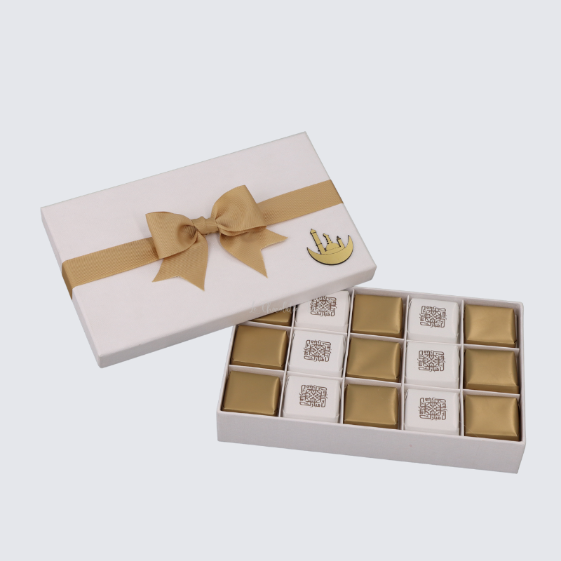 Ramadan eid designed chocolate 15-piece hard box