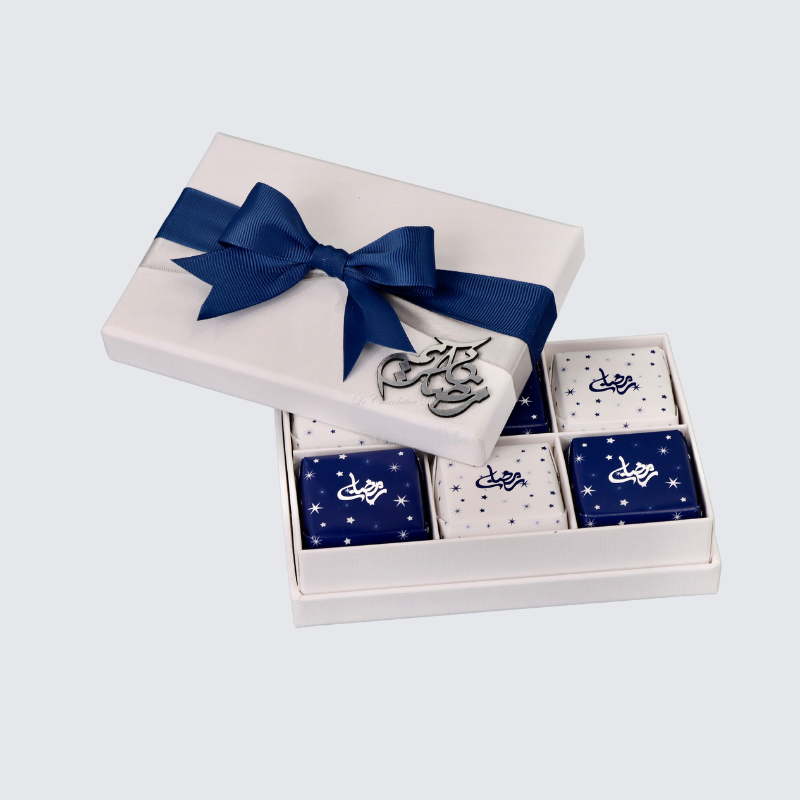 Ramadan designed chocolate 6-piece hard box