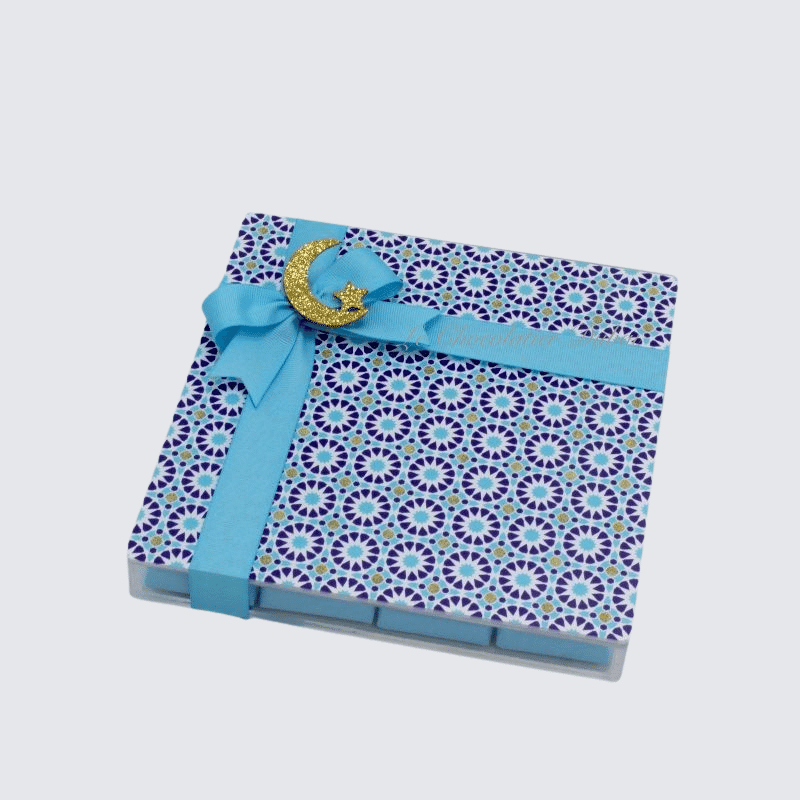 ARABESQUE PATTERN DESIGNED CHOCOLATE ACRYLIC BOX