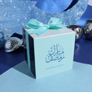 Set of 20 Ramadan mubarak designed chocolate soft cube box
