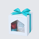 Set of 20 Ramadan designed candle with chocolate and dates soft box