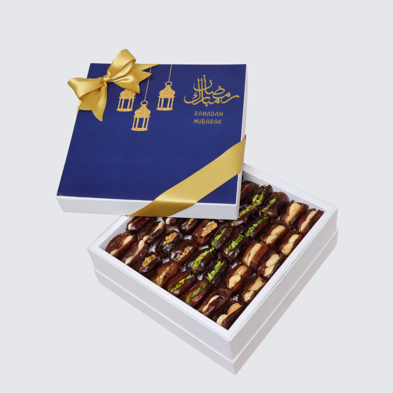 RAMADAN LANTERN DESIGNED PREMIUM NUT STUFFED DATES HARD BOX