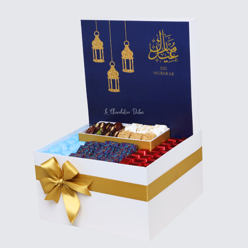 Eid Mubarak Designed Chocolate & Sweets Extra Large Hamper