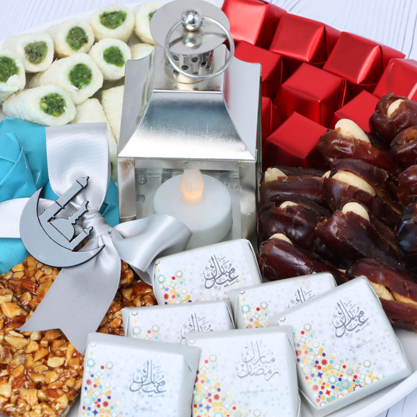 Ramadan designed chocolate & sweets ceramic plate