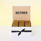 "Let the fun begin" retirement designed premium chocolate small hamper