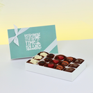 Retirement designed 15 - piece premium chocolate hard box